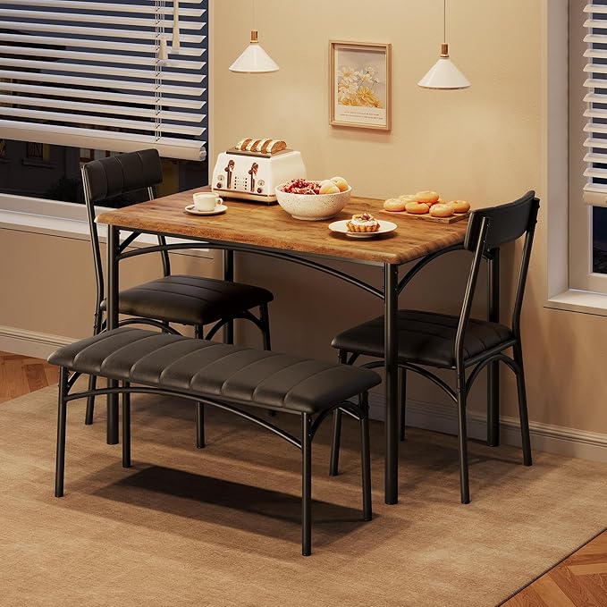 Garvee Dining Table Set for 4, Kitchen Table by Garvee