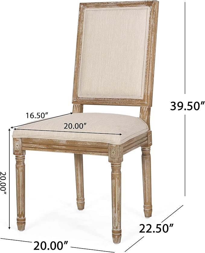 Christopher Knight Home Regina French Country Dining Chairs Set of 2, Wooden - Image 4