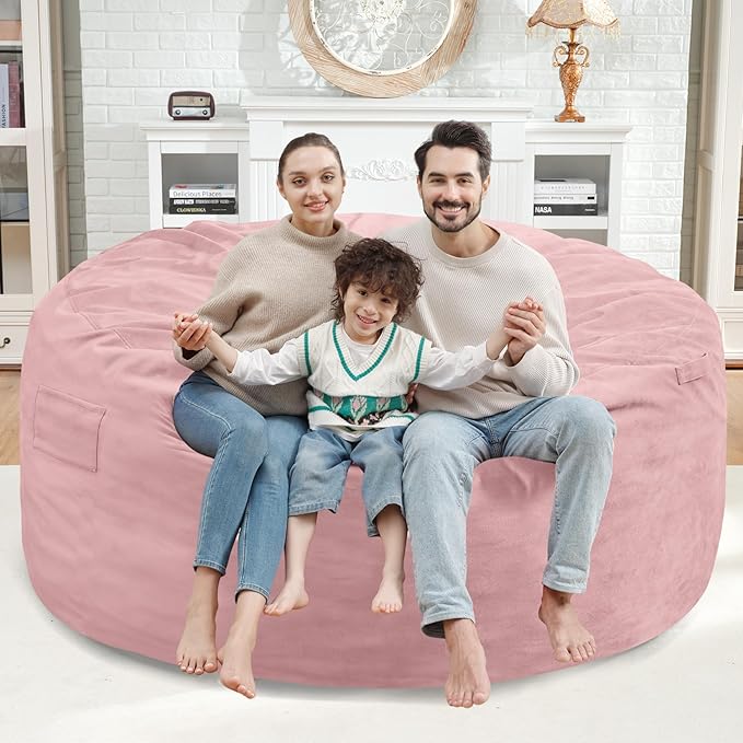 5FT Bean Bag Chair, Large Bean Bag Chairs - Image 2