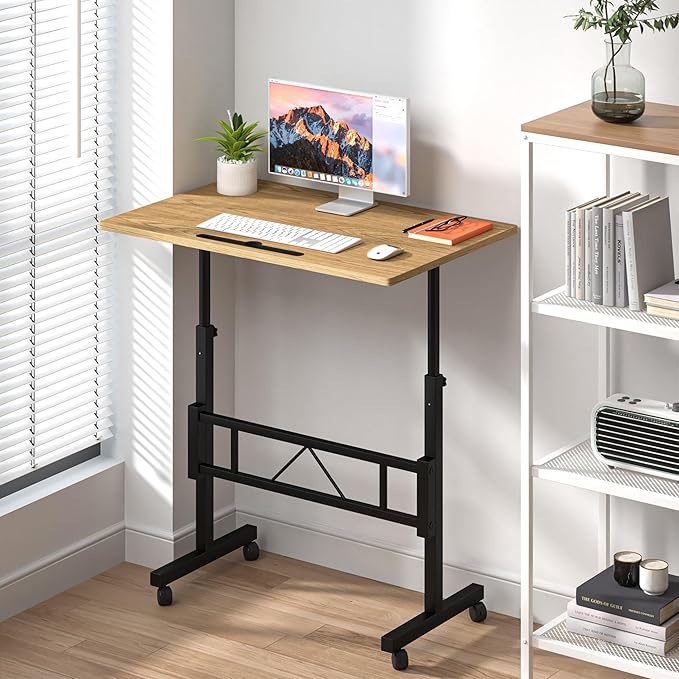 Klvied Small Standing Desk Adjustable Height - Image 7