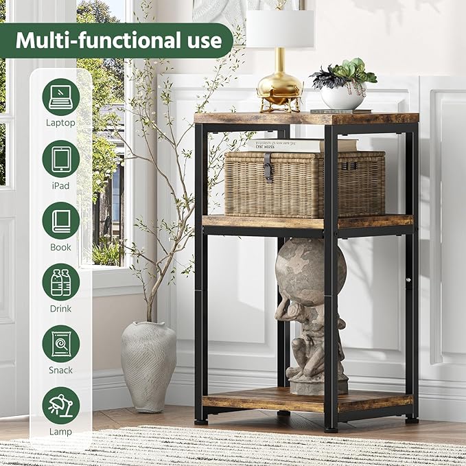 Simple Trending 3 Tier End Table, Side Table Sofa Couch Table - Image 8