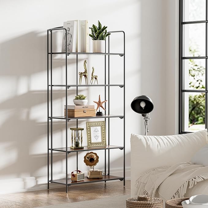 Crofy No Assembly Folding Bookshelf - Image 2