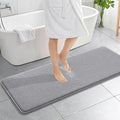 OLANLY Thick Memory Foam Bath Mat Rug 59x20, Extra Soft Absorbent Bathroom Rug by OLANLY