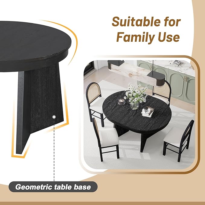 Ball & Cast Retro 5 Pieces Dining Table Set - Image 11