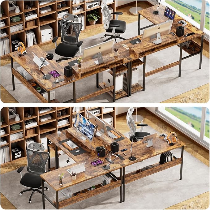 Unikito L Shaped Computer Desk - Image 4