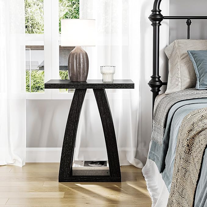 End Tables Living Room Set of 2. Side Tables Living Room. Side Table Beside - Image 6