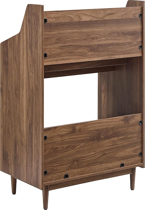 Crosley Furniture Liam Vinyl Record Storage Stand, Tiered Storage Shelves - Image 5