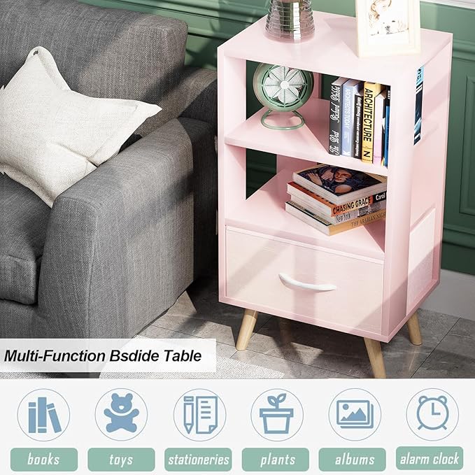 Night Stand, Nursery Side Table - Image 5