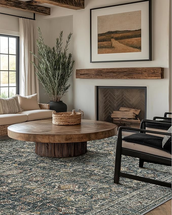 5X7 Area Rugs Machine Washable Rugs - Image 3