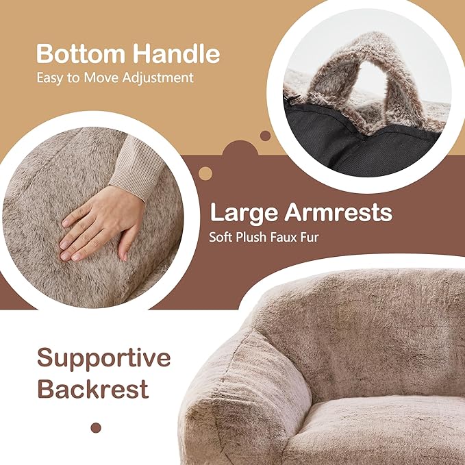 Homguava Bean Bag Chair Bean Bag Chairs - Image 6