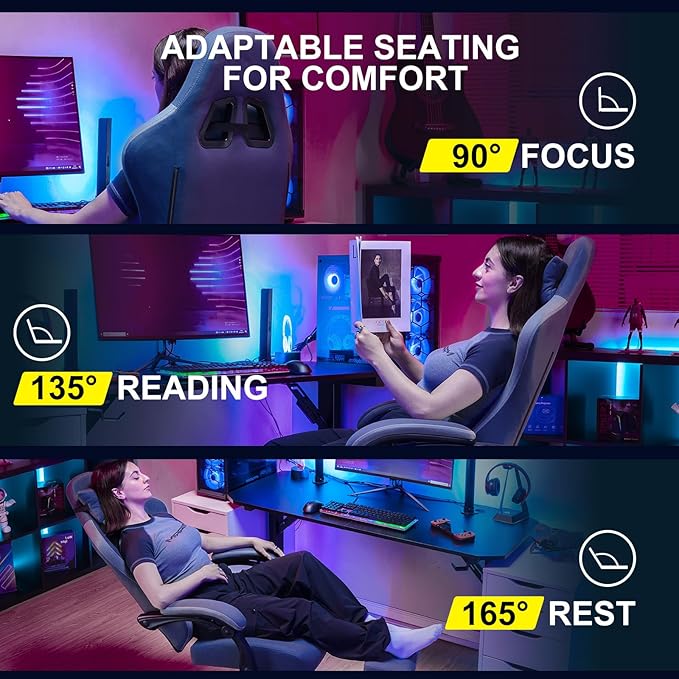 GTPLAYER Gaming Chair, Computer Office Chair - Image 4