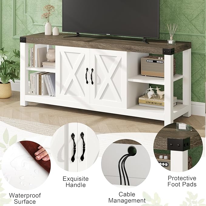 TV Stand for 65 Inch TV, 60 Inch Entertainment Center - Image 5