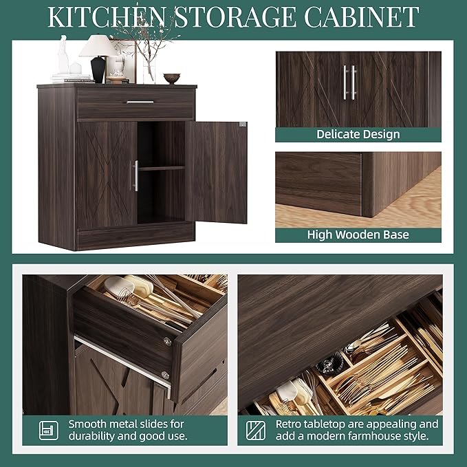 Shintenchi Farmhouse Storage Cabinets - Image 6
