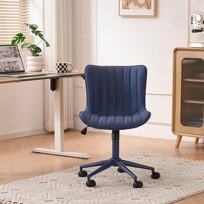 YOUNIKE Armless Home Office Desk Chair - Image 9