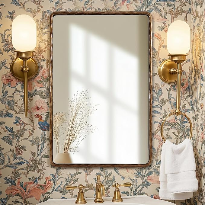 ANDY STAR Hand-Forged Gold Bathroom Mirrors - Image 6