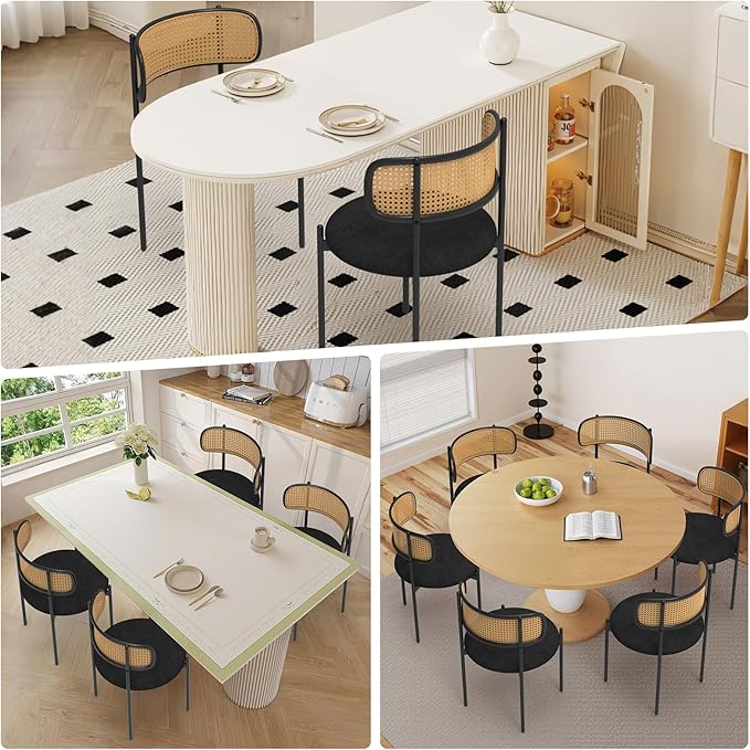 Mid Century Modern Dining Chairs Set of 4 - Image 4