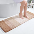 OLANLY Bathroom Runner Rugs 47x17, Extra Soft Absorbent Microfiber Bath Rugs by OLANLY