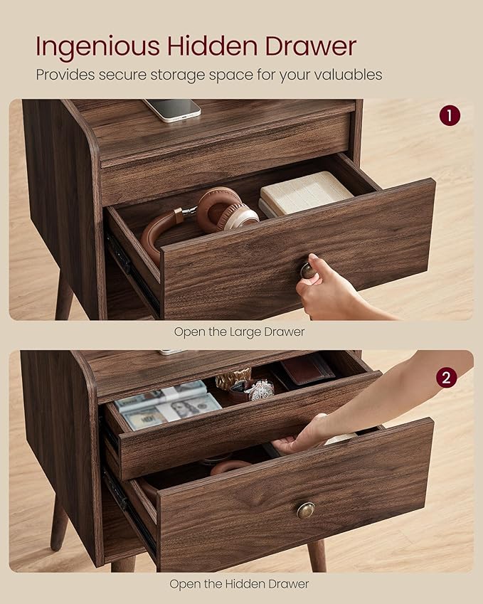 VASAGLE Nightstands, Bedside Tables - Image 5