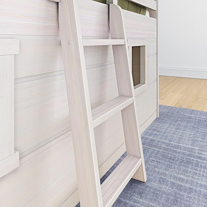 Max & Lily Modern Farmhouse Twin Low Loft Bed - Image 7