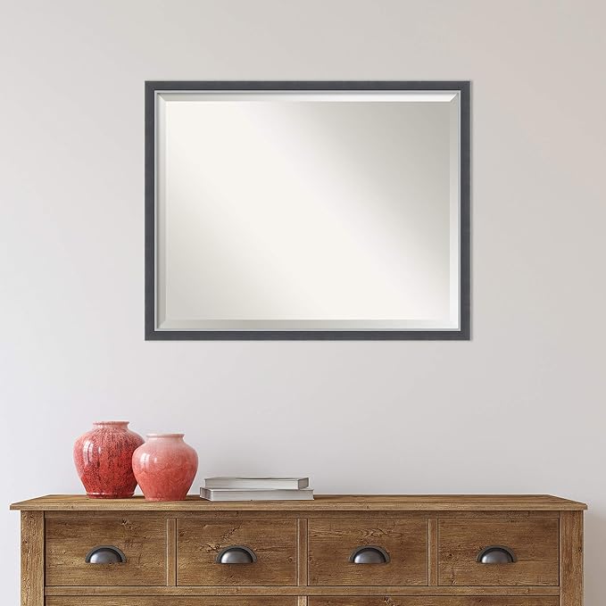 Amanti Art Black Bathroom Mirror - Image 6