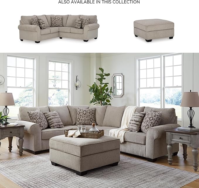 Signature Design by Ashley Claireah Casual Square Storage Ottoman - Image 6