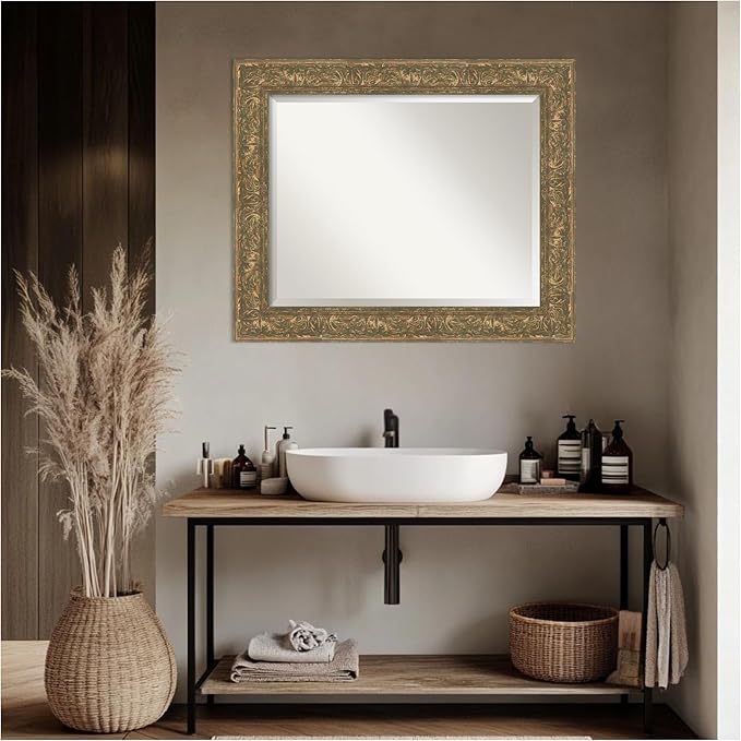 Amanti Art Bronze Bathroom Mirror - Image 7
