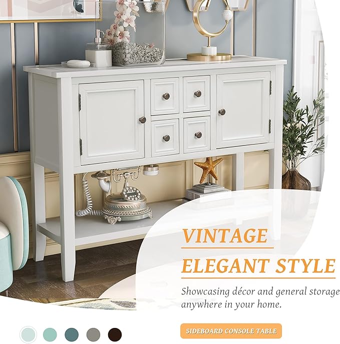 Merax Modern Wood Buffet Cabinet - Image 3