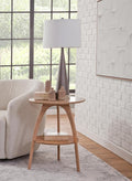 Martin Svensson Home LAX 20" Round End/Side Table by MartinSvenssonHome