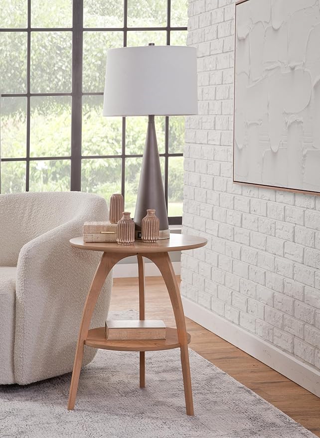 Martin Svensson Home LAX 20" Round End/Side Table by MartinSvenssonHome
