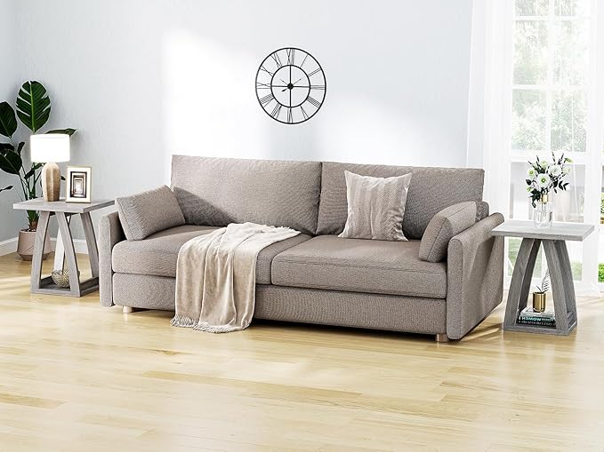 End Tables Living Room Set of 2. Side Tables Living Room. Side Table Beside - Image 7