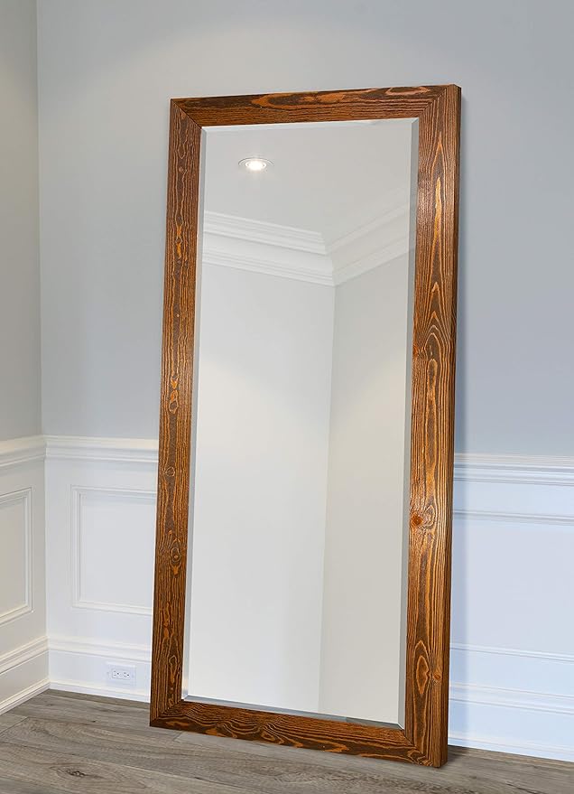 Wexford Home Barnwood Wood Full Length Mirror - Image 2