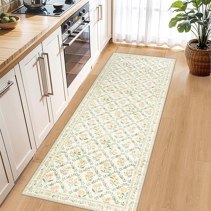 Runner Rug for Entryway: 2x10 Kitchen Rugs Non Slip Washable Ultra-Thin Soft - Image 6