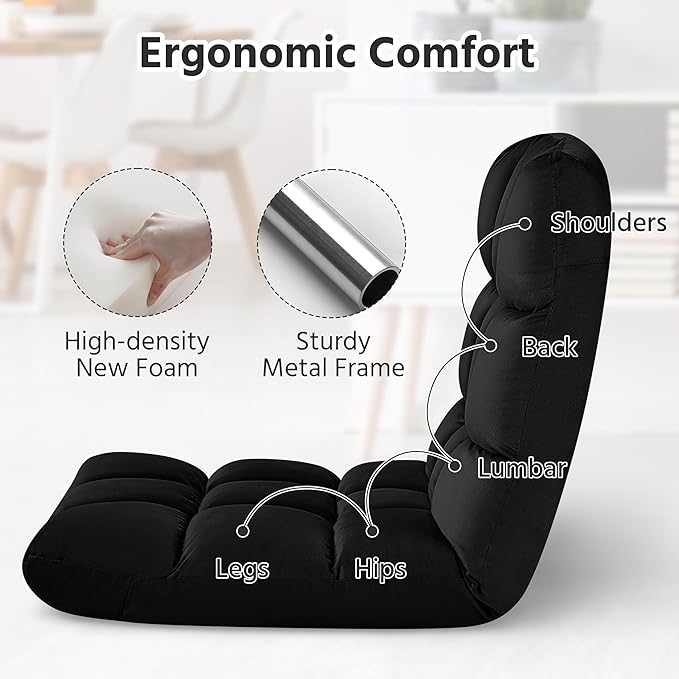 Yaheetech Floor Chair, Meditation Chair - Image 7