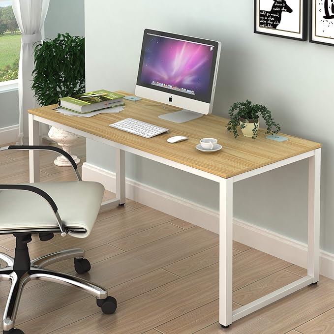 SHW 55-Inch Commercial-Grade Office Computer Desk - Image 2
