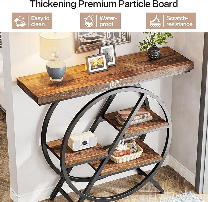 Tribesigns Console Table, 40-Inch Entryway Table - Image 4