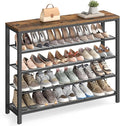 VASAGLE Shoe Rack, 5-Tier Shoe Storage Organizer by VASAGLEbySONGMICSHOME