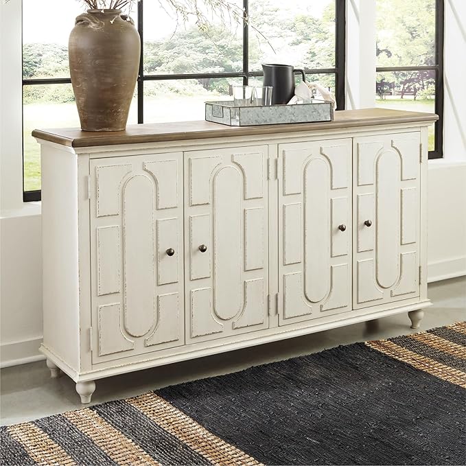 Signature Design by Ashley Roranville French Country Accent Cabinet or Server - Image 2