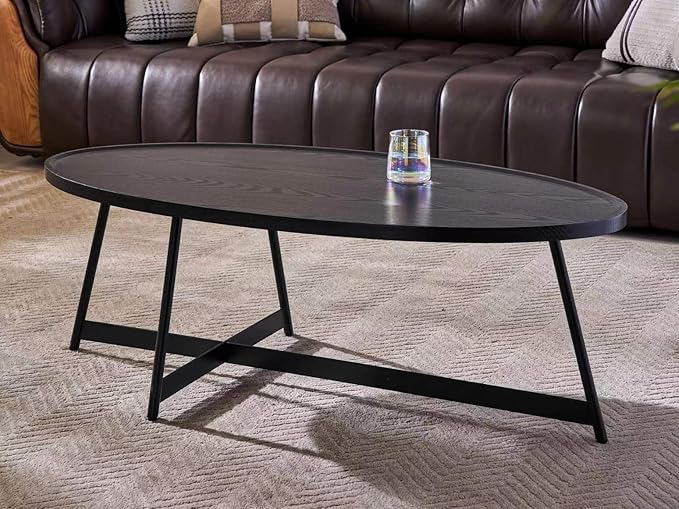 Shrine Wood Coffee Table, Walnut Table by SHRINELIGHTING