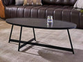 Shrine Wood Coffee Table, Walnut Table by SHRINELIGHTING