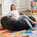 Hobestluk 3FT Bean Bag Chair Large Beanbag by YourHomeDeservesMore