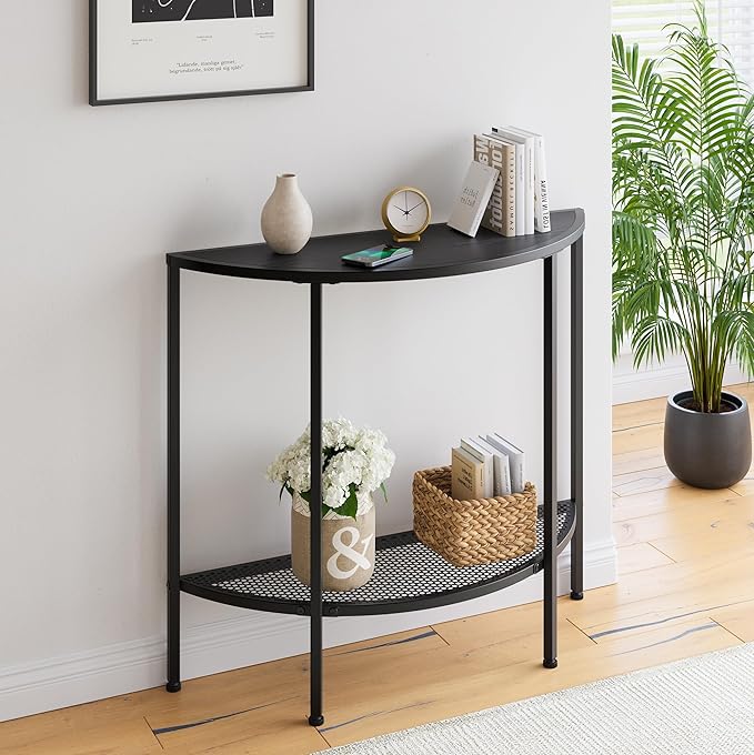 Console Table 2 Tier Narrow Entryway Table - Image 7