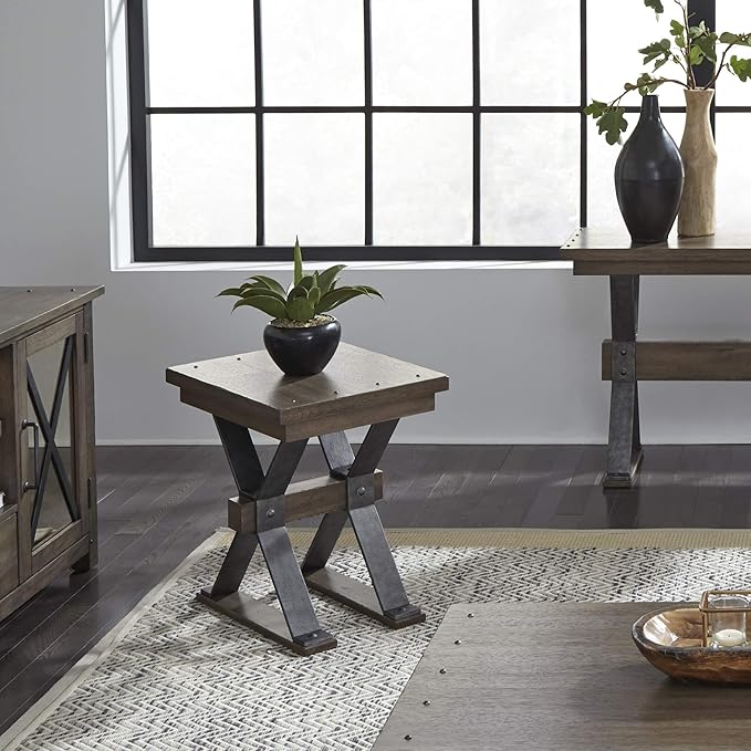 LIBERTY FURNITURE INDUSTRIES, INC. Sonoma Road Chair Side Table - Image 2