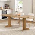 71" Dining Table for 6 to 8 People, Modern Dinner Table by GarveeHome