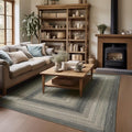 Homespice Flint Hill Hand Braided Rug 4x6' by Homespice