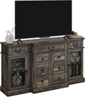 YITAHOME Television Stand for 65/55 Inch TV, Farmhouse TV Stand by YITAHOME