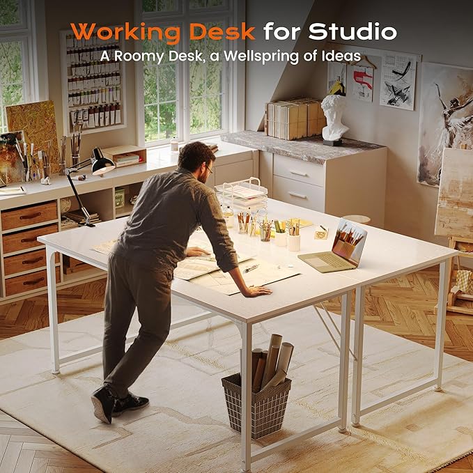 PRAISUN 54 X 24 Inch Computer Desk - Image 9