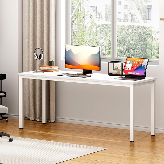 DlandHome 71 inches X-Large Computer Desk, Composite Wood Board, Decent and - Image 2