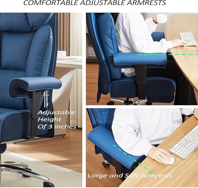 Efomao Ergonomic Office Chair 450LBS - Image 5