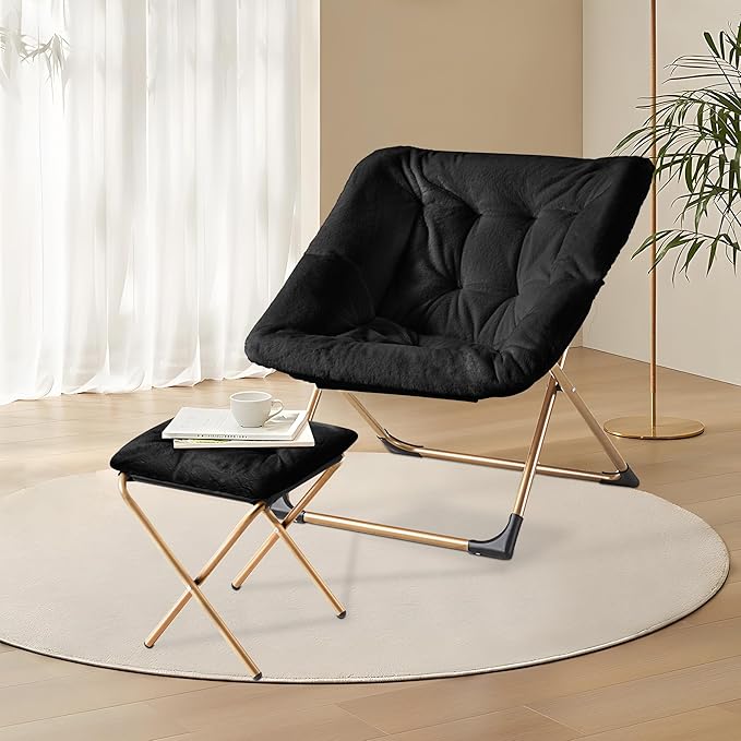Comfy Oversized Saucer Chair - Image 8