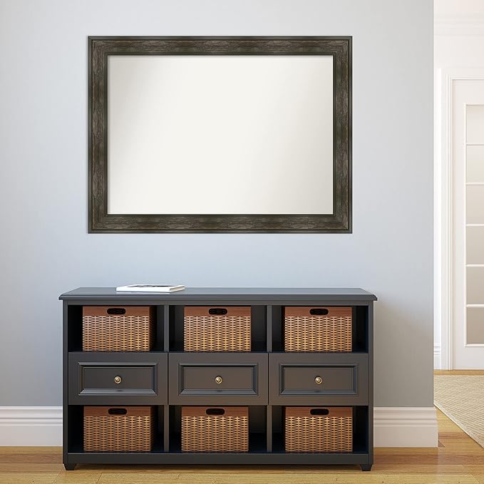 Amanti Art Brown Bathroom Mirror - Image 5